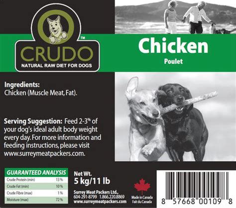 Raw Dog Food Vancouver Surrey Meat Packers Ltd.