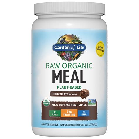 Raw Organic Meal - Meal Replacement Shakes - YouTube