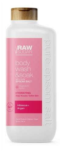 Raw Sugar Hibiscus + Argon Body Wash, 25 fl oz - Kroger