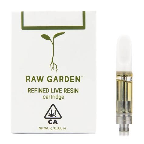 Raw Garden products are made from 100% Cannabis – no additives or artificial flavors, ever. ... resulting in the aptly named Refined Live Resin™. ... . 