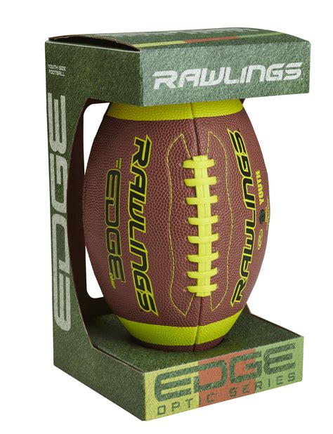 Rawlings Edge Optic Series Youth Football Neon Green Youth Size …