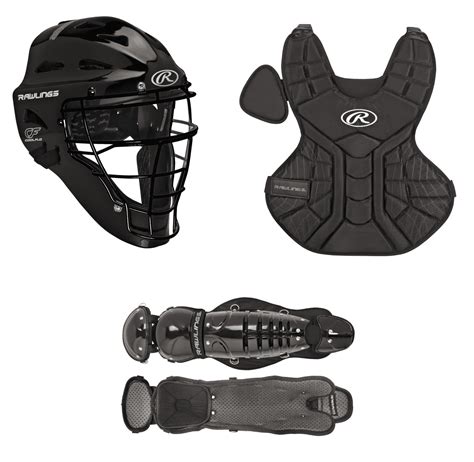 Rawlings Players Youth Catchers Set, Black - Walmart.com