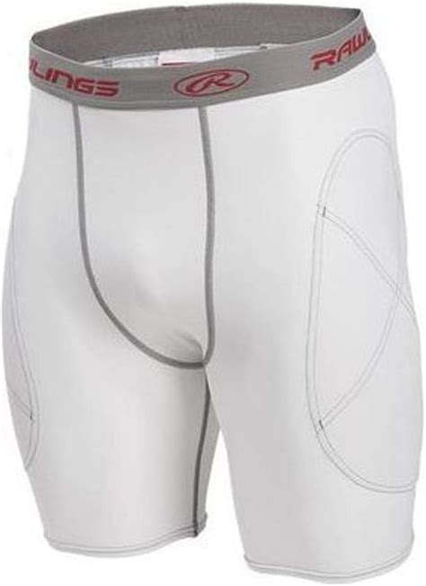 Rawlings Youth Sliding Short with Cup Pocket (B5YMSS7)