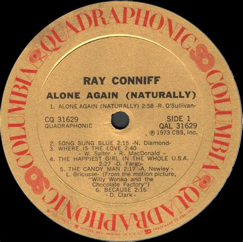 Ray Conniff - Alone Again (Naturally) & Love Theme From The …