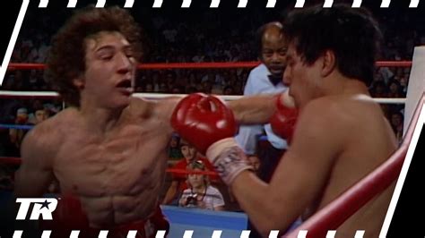 Ray Mancini vs Arturo Frias FREE FIGHT - YouTube