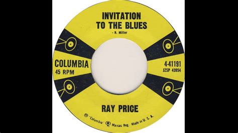 Ray Price Invitation To The Blues