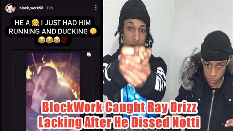 Sugarhill Drill Rapper Ray Drizzz Smashes Smoochie On IG Live☠️