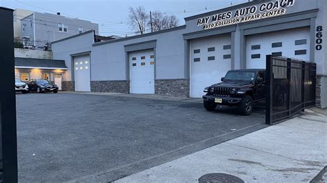 Ray Mees Auto Coach Inc CLAIM THIS BUSINESS. 7718 TONNELLE AVE NORTH BERGEN, NJ 07047 Get Directions (201) 869-2286. Business Info. Founded 1937 ....