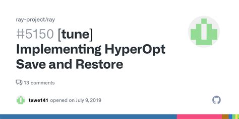 Ray tune hyperopt.  I created two small Mar 28, 2022 · How severe does this...