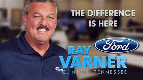 Ray varner ford. Ray Varner Ford - Clinton, TN. Ray Varner Ford - 88 Cars for Sale. Internet Approved, Blue Oval Certified. 2026 N. Charles G. Seivers Blvd. Clinton, TN … 