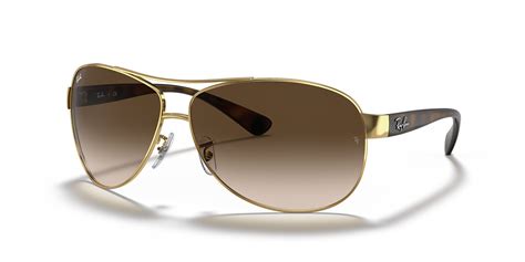 Ray-Ban RB3386 63 Brown Gradient Dark Brown & Gold …