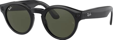 Ray-Ban Ray-Ban Stories Round Shiny Black Electronics