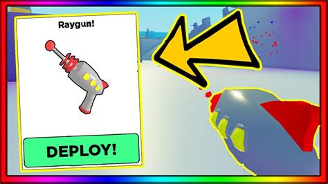 RayGun *Review* ! Funniest Gun? Big Paintball (ROBLOX)