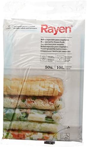 Rayen 6013,50 Freezer Bags, Set of 50, suitable for use with all food …