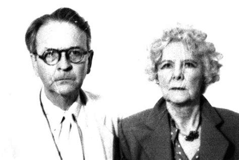 Raymond Chandler and his wife, at last, resting side by side