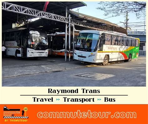 Raymond Transportation Map - Bus station - Laguna, Philippines