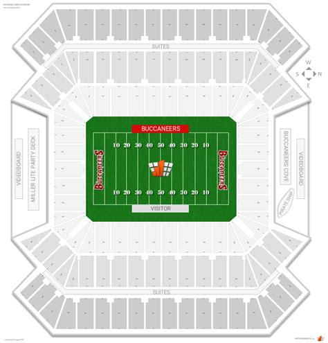 Related Seating: 100 Level. Full Raymond James Stadium Seating Guide. Rows in Section 139 are labeled A-Z, AA-WC. An entrance to this section is located at Row WC. Rows A-H have 24 seats labeled 1-24. Rows J-N have 24 seats labeled 1-24. Row P has 24 seats labeled 1-24. Rows R-CC have 24 seats labeled 1-24. Row WC has 18 seats labeled 1-20.. 