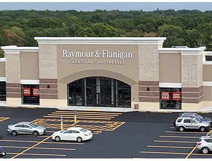 Raymour and Flanigan Furniture is the largest furniture and mattress retailer in the Northeast with over 140 locations. Locations include Brooklyn, Rochester, ... Select Store Select store Ozone Park Outlet . Outlet. 94-11 Rockaway Blvd. Ozone Park, NY 11417. 7186741656 Directions. Sunday 11:00 AM - 6:00 PM. Monday 10:00 AM - 9:00 PM.. 