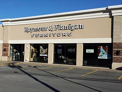 11 reviews of Raymour & Flanigan Furniture and Mattress Clearance Center "Great place to find good furniture at affordable prices, with a huge selection, the warehouse is absolutely vast, the salespeople friendly and low-key, and the business hours are really good. An easy drive from Syracuse. The salesman Bruce really went the extra mile with …. 