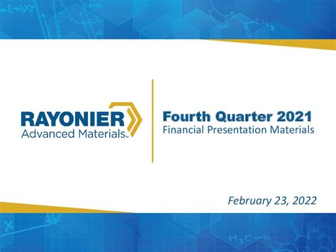 Rayonier Advanced Materials (RYAM) Q4 2024 Results - Earnings …