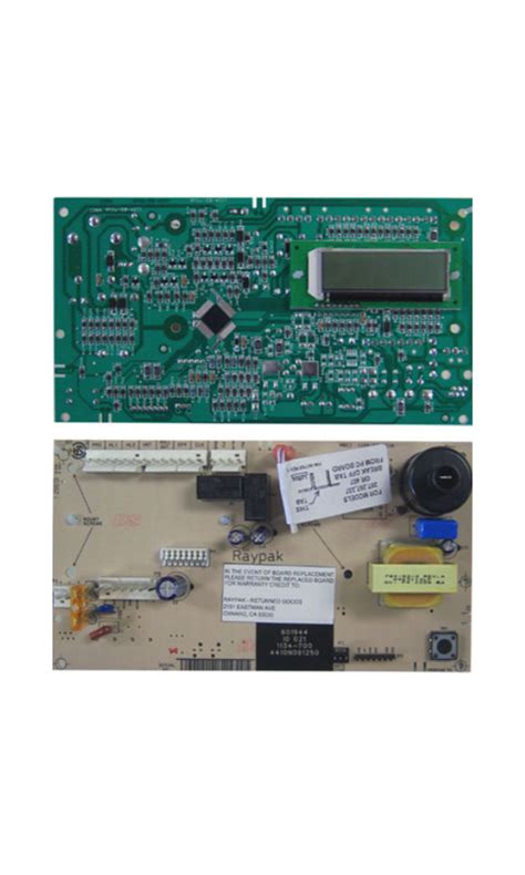 Raypak control board LCD screen replacement