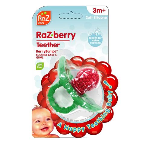 Razbaby Razberry Teething Collection Gift Set - 3ct : Target