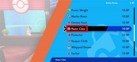 Razor Claw - How To Get, Location, Evolutions Pokemon Sword …