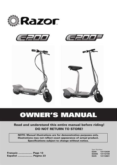 Razor E200 Wiring Diagram Free