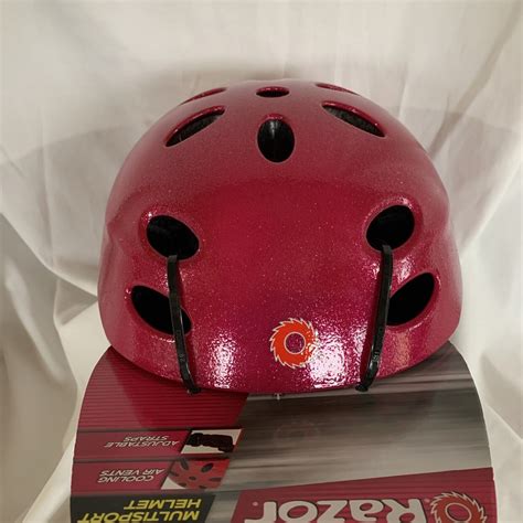 Razor Youth Multi-Sport Helmet Glitter Pink Magenta Youth 8+ (53 …