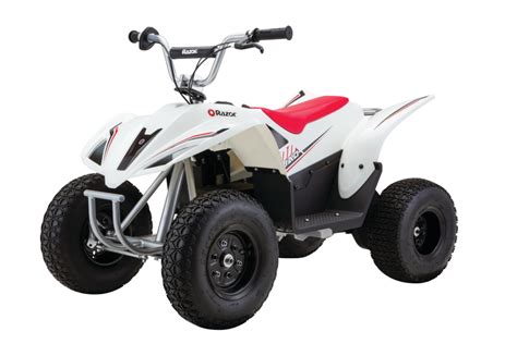 Razor brand OEM Replacement parts for the Razor Dirt Quad ATV. Wheels, innertubes, belts, battery chargers, tires, throttles, batteries among other scooter replacement parts. ... Razor Electrical Kit (119-166) Regular Price: $50.99: Season Special: $44.99: ... $24.00: Season Special: $8.99: Disc brake caliper, gs104 type (110-20). 