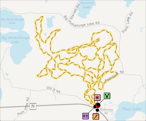 Razorback Ridges Trails - Vilas County, Wisconsin