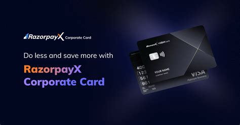 RazorpayX and Visa launch corporate credit cards – Check features