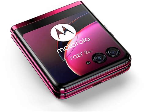 Razr 40 ultra. Mar 10, 2024 · The Motorola Razr 40 Ultra is powered by a Qualcomm SM8475 Snapdragon 8+ Gen 1 (4 nm) CPU processor with 256GB 8GB RAM, 256GB 12GB RAM, 512GB 12GB RAM, UFS 3.1.The device also has a 6.9-inch Foldable LTPO AMOLED (1080 x 2640 pixels, 413 ppi) display. 