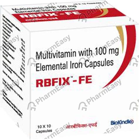 Rbfix Fe Capsule (10caps) Buy on Healthmug