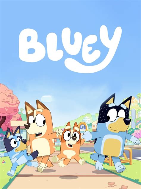 We get to see the older version of the Heeler family at the end. . Rbluey