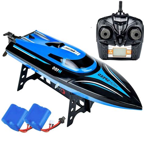 It is a great kids remote control boat for boys 8-12. 【WATERPROOF FAST RC RACING BOAT】Characterize good waterproof performance, strong structure and crack resistant, make this remote boat durable. Coming with reverse-functional ESC and anti-flip hull design, keeping the rc boats away from any block, simply reverse it back to correct route.