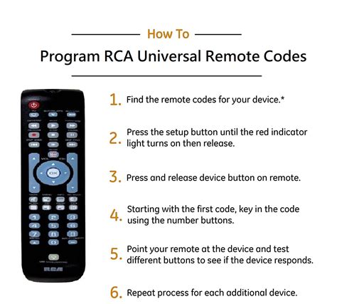 Rca remote automatic code search. Here are the steps using the Automatic Programming method on your RCA Universal Remote: Make sure the remote has fresh batteries in it. Turn on the device you want to set up with the RCA Universal Remote. Press and release the TV button on the remote. This should make the red light on the remote flash steadily. 