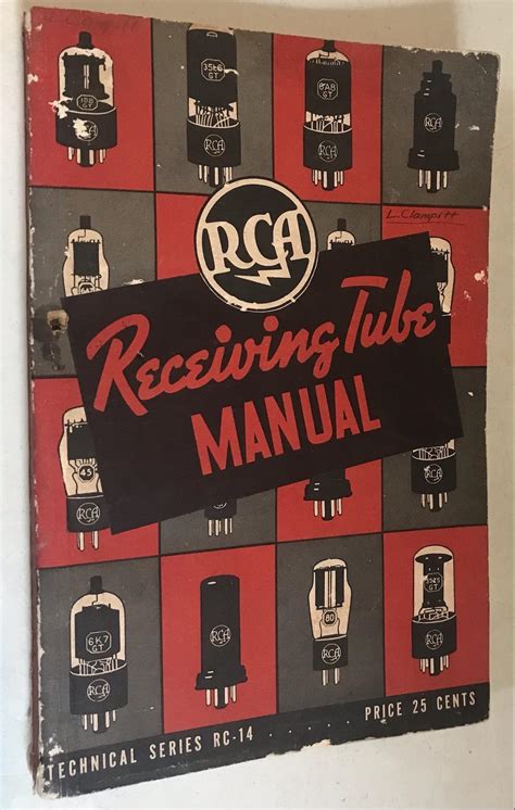 Rca transmitting tubes technical manual tt4. - Bosch vario perfect maxx 6 manual.