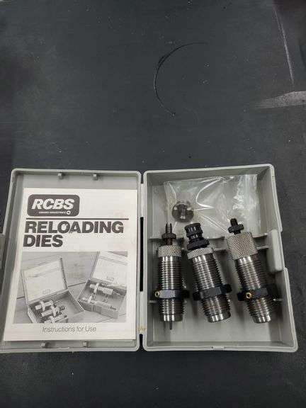 Rcbs 3-Die Carbide Set .30 Carbine #18009 Exc