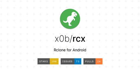 Rclone apk. 2 Bug fixes and improvements.  Contribute to x0b/rcx development by creating an a...