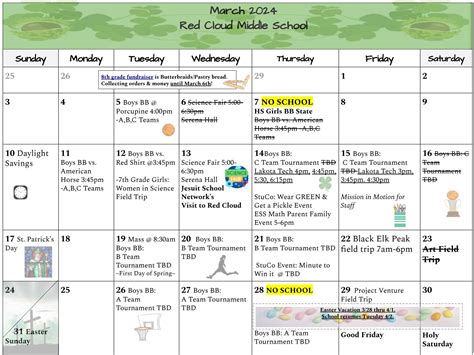 Rcms Calendar Customize and Print