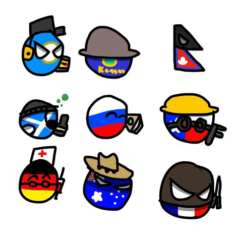 A countryball is a style that consists of user-generated cartoon comics, artworks, and communities. . Rcountryballs