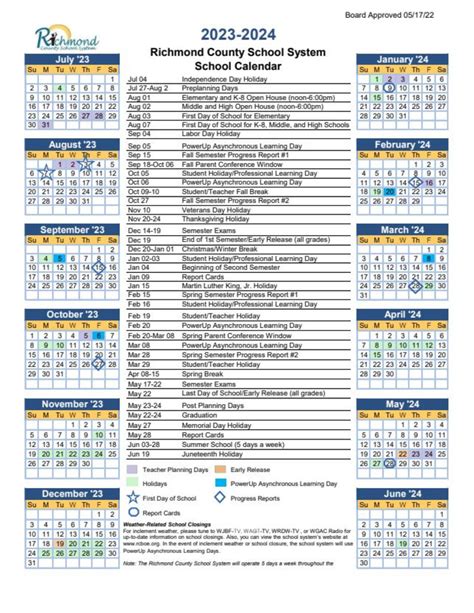 Rcss Calendar