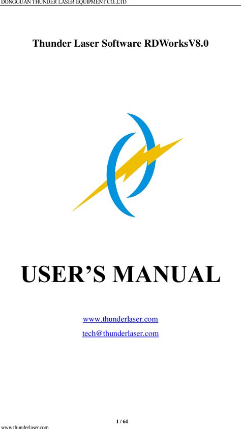 Rd works manual.  User&rsquo;s Manual of Laser Engraving Cutting Software RDWorksV8. ...