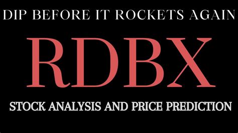 Rdbx Stock Price Prediction