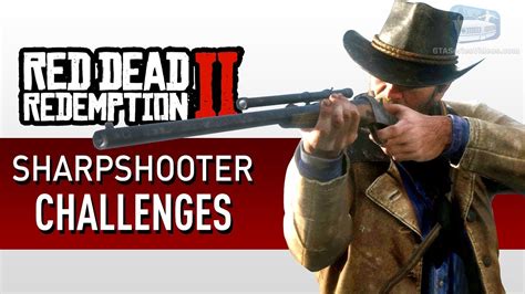 Rdr2 sharpshooter challenges. The one that follows, Sharpshooter 6, is an absolute joke in comparison because it's so easy - if you have a Lancaster Repeater and are accurate, downing 6 animals isn't a problem. With a late-game Evans Repeater and 26 shells, there's no challenge at all. 