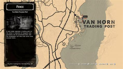 Rdr2 van horn fence upstairs.  First things first, though, you'll need to...