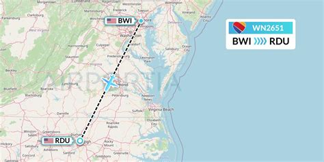 Distance 256.27 miles. Interesting Facts About Flights from Raleigh/Durham to Baltimore (RDU to BWI) What airlines fly direct from RDU airport to BWI airport? How long does it …
