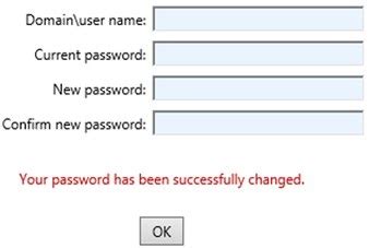 Rdweb your password cannot be changed.  Change IP to your servers' IP.  Use...