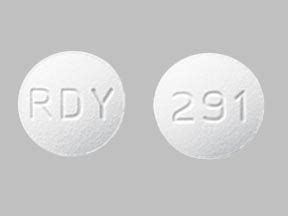 RDY 292. Sumatriptan Succinate Strength 50 mg Imprint RDY 292 Colo